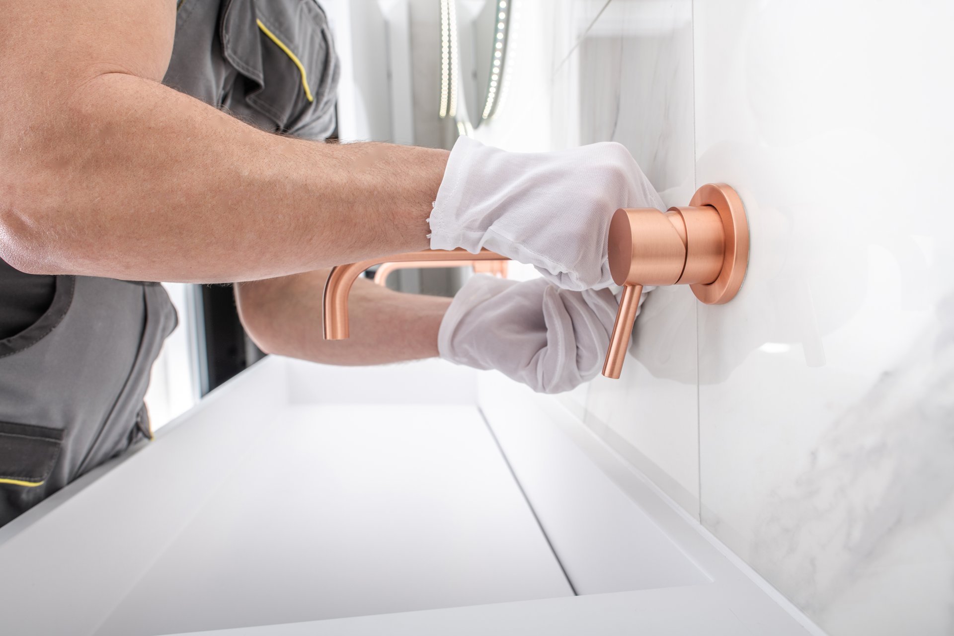 Modern design copper faucet